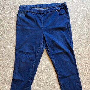 Universal Standard Comfort Denim Stovepipe Jeans - Dark Indigo